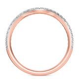 Photo of Frea 1/5 ct tw. Diamond Ladies Band 10K Rose Gold [BT2298RL]
