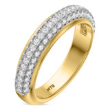 Photo of Gemma 3/4 ct tw. Diamond Mens Band 14K Yellow Gold [BT2285YM]