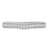 Photo of Gemma 5/8 ct tw. Diamond Ladies Band 14K White Gold [BT2285WL]