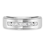 Photo of Effie 2/3 ct tw. Diamond Wedding Band Set 14K White Gold [BT2280WM]