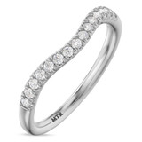 Photo of Nino 1/2 ct tw. Diamond Same Sex Ladies Band Set 10K White Gold [BT2287WL]