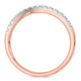 Photo of Nino 1/2 ct tw. Diamond Same Sex Ladies Band Set 14K Rose Gold [BT2287RL]