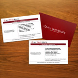 Evie 1 ct tw. Diamond Same Sex Mens Band Set 10K White Gold