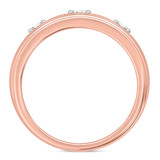 Photo of Nino 7/8 ct tw. Diamond Wedding Band Set 14K Rose Gold [BT2287RM]