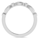 Photo of Effie 2 ct tw. Diamond Round Solitaire Trio Set 14K White Gold [BT2280WL]