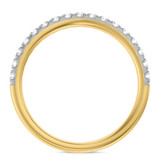 Photo of Evie 3/4 ct tw. Diamond Same Sex Ladies Band Set 14K Yellow Gold [BT2283YL]