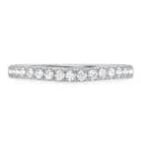 Photo of Evie 3/4 ct tw. Diamond Same Sex Ladies Band Set 14K White Gold [BT2283WL]