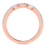 Photo of Ergo 4 ct tw. Diamond Oval Solitaire Trio Set 10K Rose Gold [BT2299RL]
