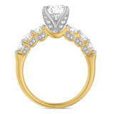 Photo of Clarus 2 1/2 ct tw. Diamond Round Solitaire Engagement Ring 10K Yellow Gold [BT2278YE-R145]