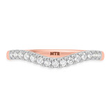 Photo of Nino 2 1/4 ct tw. Diamond Round Solitaire Trio Set 14K Rose Gold [BT2287RL]
