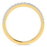 Photo of Uma 1/3 ct tw. Diamond Ladies Band 10K Yellow Gold [BT2296YL]