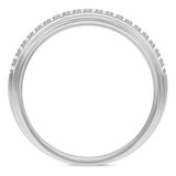 Photo of Frea 1/2 ct tw. Diamond Same Sex Mens Band Set 14K White Gold [BT2298WM]