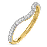 Photo of Frea 3/8 ct tw. Diamond Same Sex Ladies Band Set 10K Yellow Gold [BT2298YL]