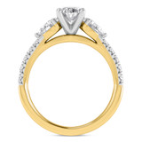 Photo of Uma 1 7/8 ct tw. Diamond Oval Solitaire Engagement Ring 10K Yellow Gold [BT2296YE-V095]