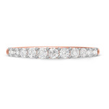 Photo of Milla 1 ct tw. Diamond Same Sex Ladies Band Set 14K Rose Gold [BT2282RL]