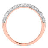 Photo of Jiles 3/4 ct tw. Diamond Mens Band 10K Rose Gold [BT2288RM]
