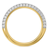 Photo of Gemma 1 3/8 ct tw. Diamond Wedding Band Set 10K Yellow Gold [BT2285YM]