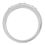 Photo of Nino 1/2 ct tw. Diamond Mens Band 10K White Gold [BT2287WM]