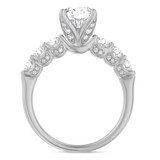 Photo of Clarus 4 ct tw. Diamond Round Solitaire Trio Set 14K White Gold [BT2278WE-R145]