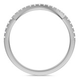 Photo of Poul 1/6 ct tw. Diamond Ladies Band 14K White Gold [BT2290WL]