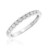 Photo of Selene 5/8 ct tw. Lab Grown Diamond Ladies Band 10K White Gold [BT2357WL]
