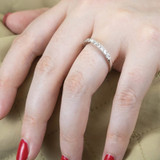 Photo of Selene 5/8 ct tw. Lab Grown Diamond Ladies Band 14K Yellow Gold [BT2357YL]