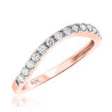 Photo of Alexa 2 3/4 ct tw. Lab Grown Diamond Fancy Cluster Bridal Set 10K Rose Gold [BT2360RL]