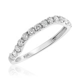 Photo of Macie 4 1/4 ct tw. Lab Grown Diamond Cushion Cluster Trio Set 14K White Gold [BT2358WL]