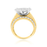 Photo of McKenzie 4 5/8 ct tw. Diamond Round Cluster Trio Set 14K Yellow Gold [BT437YE-C000]