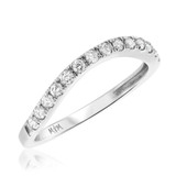 Photo of Alexa 3 ct tw. Diamond Fancy Cluster Trio Set 14K White Gold [BT440WL]