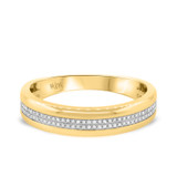 Photo of Nova 1 ct tw. Diamond Round Solitaire Trio Set 10K Yellow Gold [BT476YM]