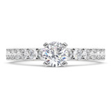 Photo of Amaya 3 Carat T.W. Diamond Round Solitaire Bridal Set 950 Platinum [BT5010PE-R095]