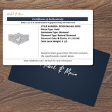 Briella 2 1/3 ct tw. Diamond Round Solitaire Engagement Ring 14K White Gold