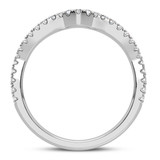Photo of Aziel 1 3/8 Carat T.W. Diamond Round Solitaire Bridal Set 14K White Gold [BT5002WL]