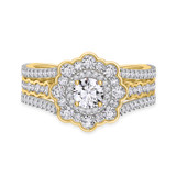 Photo of Briella 2 1/3 ct tw. Round Solitaire Engagement Ring 14K Yellow Gold [BT5052YE-R070]