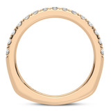 Photo of Floryn 2 1/8 Carat T.W. Diamond Round Solitaire Bridal Set 14K Rose Gold [BT5038RL]