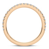 Photo of Nero 1 7/8 CT. T.W. Diamond Round Solitaire Bridal Set 14K Rose Gold [BT5004RL]