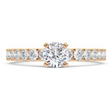 Photo of Amaya 2 1/3 ct tw. Diamond Round Solitaire Engagement Ring 14K Rose Gold [BT5010RE-R095]