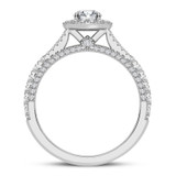 Photo of Maska 2 1/5 Carat T.W. Diamond Round Solitaire Bridal Set 950 Platinum [BT5005PE-R070]