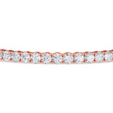 Photo of Iva 8 Carat T.W. Natural Diamond Round Bracelet 10K Rose Gold [BC2395R]