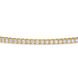 Photo of Iva 2 CT. T.W. Lab Grown Diamond Round Bracelet 10K Yellow Gold [BC2377Y]