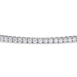 Photo of Iva 3 Carat T.W. Natural Diamond Round Bracelet 10K White Gold [BC2390W]
