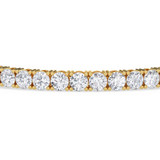 Photo of Iva 11 Carat T.W. Natural Diamond Round Bracelet 14K Yellow Gold [BC2398Y]