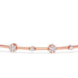 Photo of Karl 1 CT. T.W. Diamond Bracelet 14K Rose Gold [BC2414R]