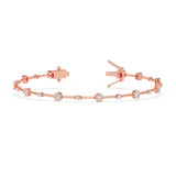 Photo of Karl 1 CT. T.W. Diamond Bracelet 14K Rose Gold [BC2414R]