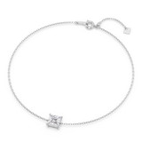Photo of Ansel 1 CT. T.W. Lab Grown Diamond Princess Solitaire Bracelet 10K White Gold [BC2409W-K095]