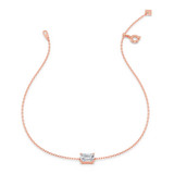 Photo of Ansel 3/4 CT. T.W. Lab Grown Diamond Emerald Solitaire Bracelet 10K Rose Gold [BC2405R-N070]