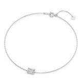 Photo of Ansel 3/4 CT. T.W. Lab Grown Diamond Emerald Solitaire Bracelet 10K White Gold [BC2405W-N070]