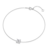 Photo of Ansel 3/4 CT. T.W. Lab Grown Diamond Princess Solitaire Bracelet 14K White Gold [BC2408W-K070]
