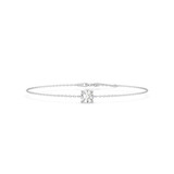 Photo of Ansel 1 CT. T.W. Lab Grown Diamond Round Solitaire Bracelet 10K White Gold [BC2403W-L095]